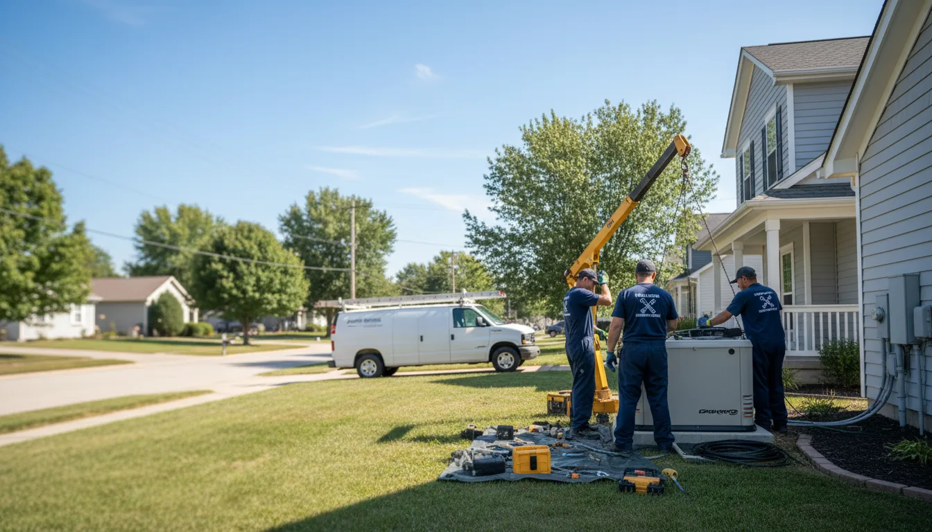 Generator Installation in Kanopolis, KS near me